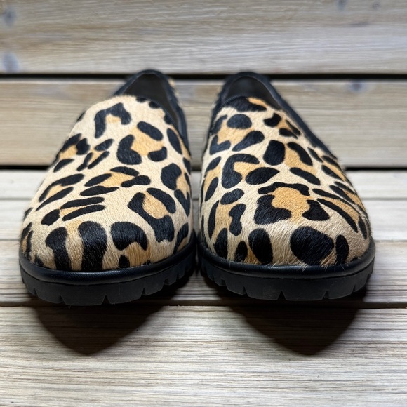 Me Too Cairo Slip-on Cow Fur Leather Loafers Shoes ~ Size 7.5M - Picture 2 of 9